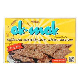 AK Mak Bakeries - Armenian Bread - Sesame Crackers - Case of 12 - 4.15 oz.