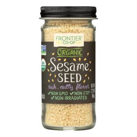 Frontier Herb Sesame Seeds - Organic - Whole - Hulled - 2.32 oz