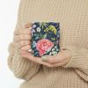 Navy Floral Coffee Tea Mug